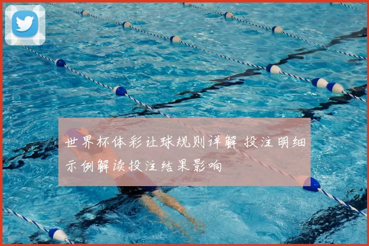 世界杯体彩让球规则详解 投注明细示例解读投注结果影响